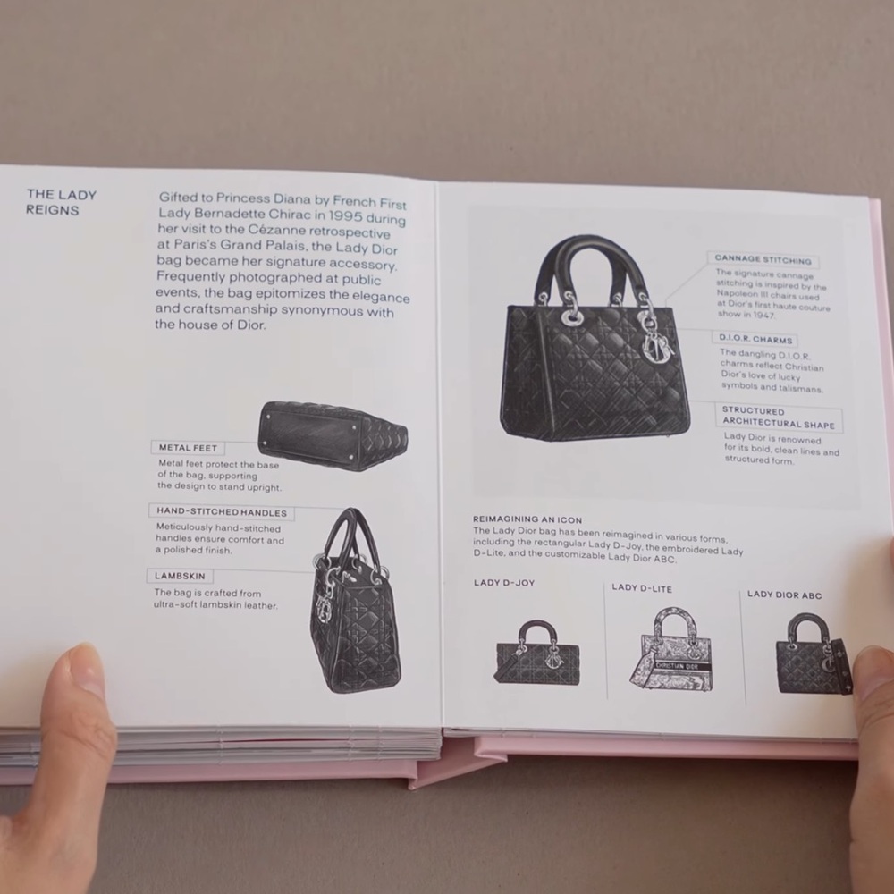 Pop up Dior Book in Pink - Picture 11 of 16